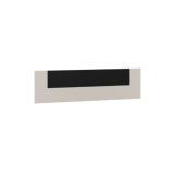 Conjunto Pack Cabecero y 2 Mesitas de Noche,Mesilla de noche 3 Cajones Color Beige, Medidas:160x45x1,6 cm (LargoxAltoxProfundo)