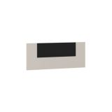 Conjunto Pack Cabecero y 2 Mesitas de Noche,Mesilla de noche 2 Cajones Color Beige, Medidas:110x45x1,6 cm (LargoxAltoxProfundo)